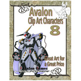 Avalon Clip Art Characters, Star Knight 3