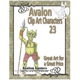 Avalon Clip Art Characters, Goblin 3