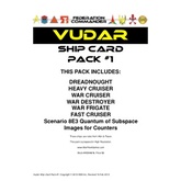 Federation Commander: Vudar Ship Card Pack #1