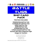 Federation Commander: Battle Tug Ship Card Pack