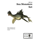 Paper Miniatures: Sea Monsters Set