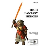 Paper Miniatures: High Fantasy Heroes Set