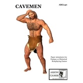 Paper Miniatures: Cavemen Set