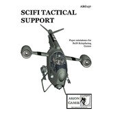 Paper Miniatures: SciFi Tactical Support Set