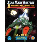 Star Fleet Battles: Module C3A – The Andromedan Threat File SSD Book (B&W)