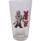 Zombie Dice Pint Glass