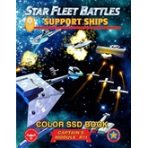 Star Fleet Battles: Module R11 - Support Ships SSD Book (Color)