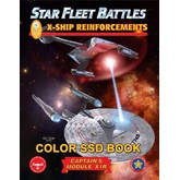 Star Fleet Battles: Module X1R - X-Ship Reinforcements SSD Book (Color)